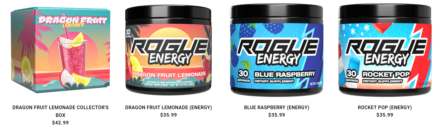 Rogue Energy Coupon Code : Save 10% On All Purchases.​