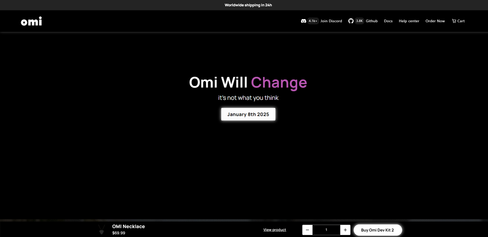 Omi AI Discount Code "AVA": Get 10% Off Your Purchase Today!