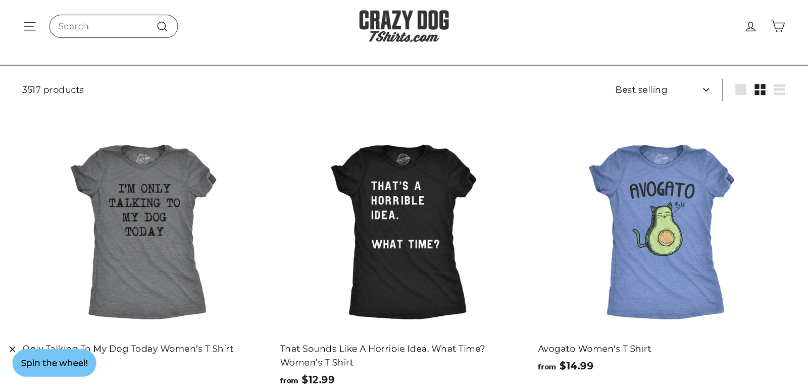 CrazyDog Tshirts Discount Code