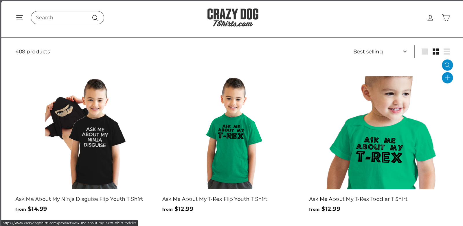 crazy do kid tees