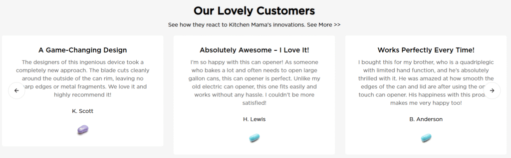 Customer Testimonials & Online Ratings