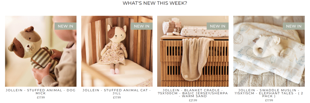 Product Range at Mabel & Fox