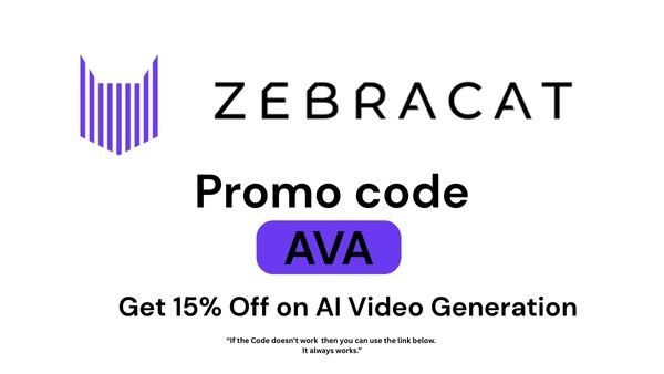 Studio Zebracat AI Promo Code “AVA” – Get 15% Off on AI Video Generation