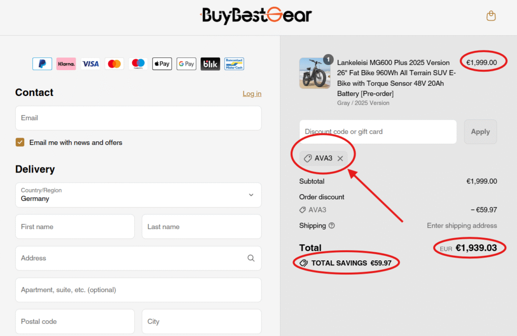 How to Use the Buybestgear Discount Code "AVA3"