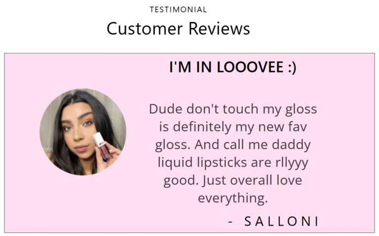 Customer Reviews and Testimonials