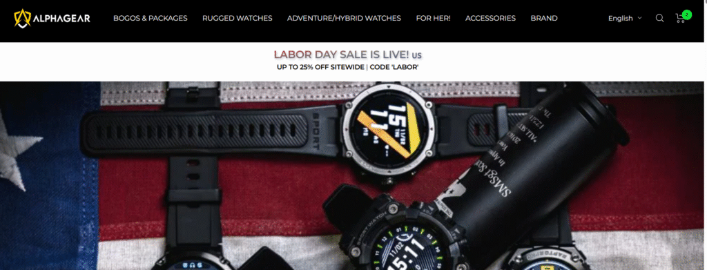 Alpha Gear Discount Code “AKV” – Save 15% on Tactical Smartwatches