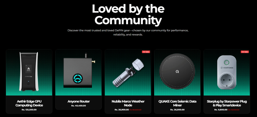 Top DePIN Devices Eligible for the 10% Off Offer