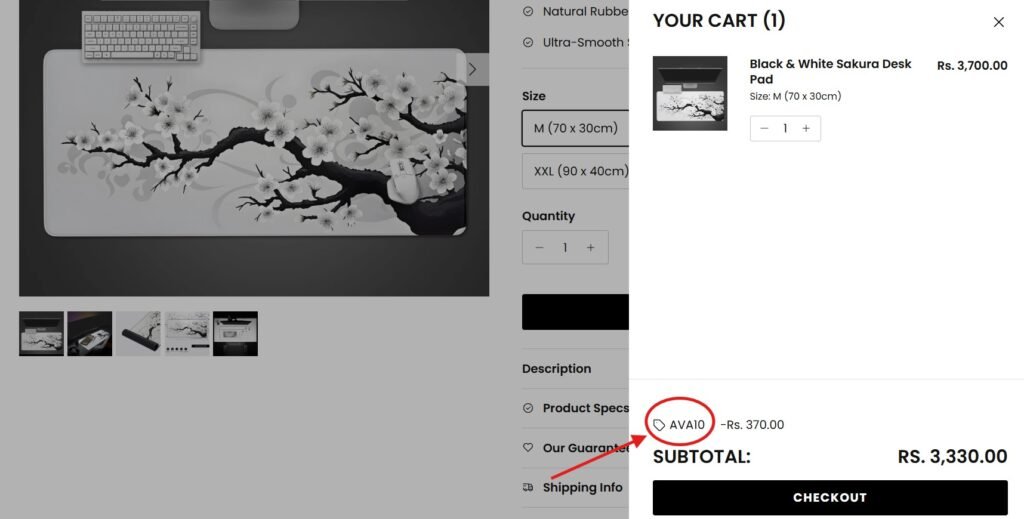 How to Apply the Epic Design Pads Discount Code “AVA10”