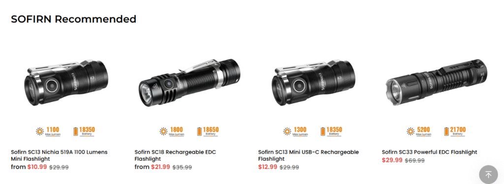 Sofirn Discount Code "AVA10": Easy 10% Off on Your Order
