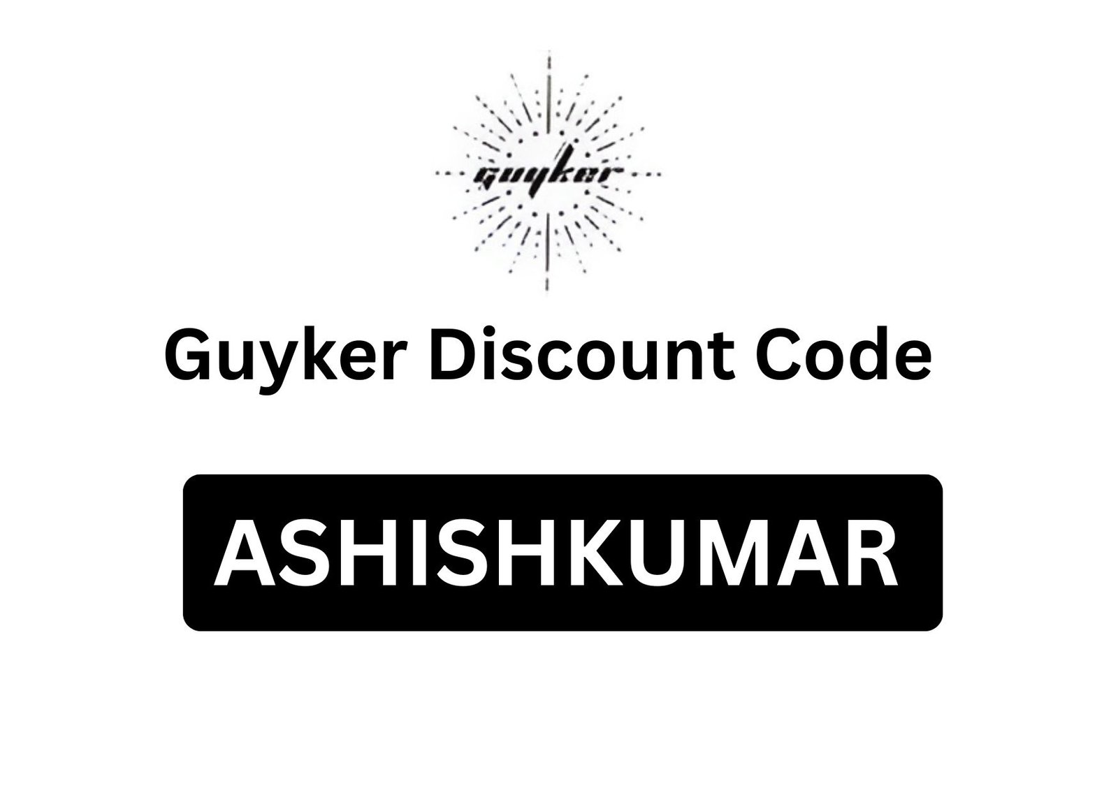 Guyker Discount Code