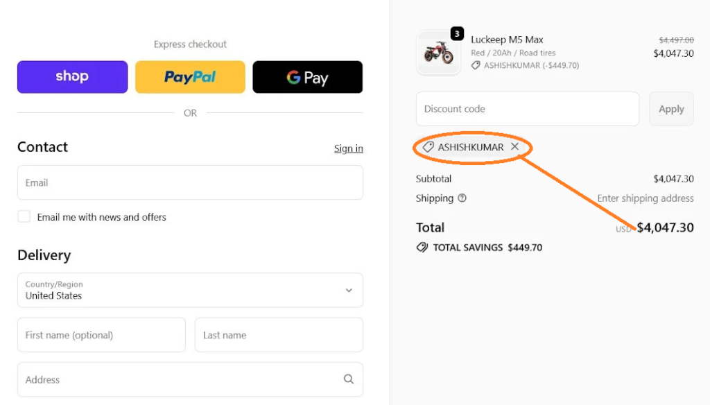 Luckeepbike Discount Code