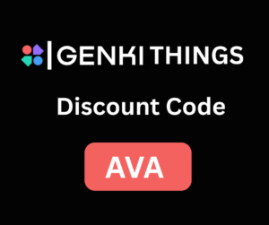 Genkithings Discount Code "AVA" Get 10% Off On All Products!