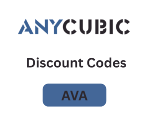 Anycubic Discount Codes "AVA"– Get Up to 10% Off on Accessories